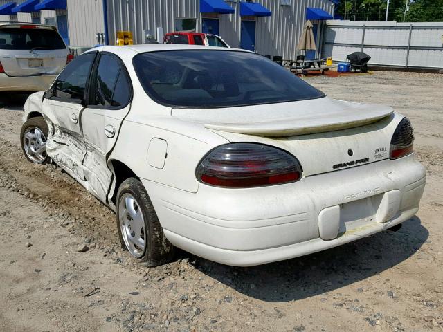 1G2WK52JX2F167929 - 2002 PONTIAC GRAND PRIX WHITE photo 3