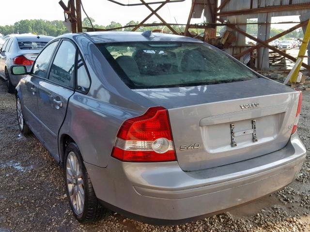 YV1MS390162157060 - 2006 VOLVO S40 2.4I GRAY photo 3