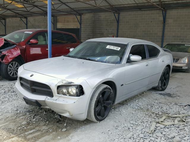 2B3CA3CV1AH185645 - 2010 DODGE CHARGER SX GRAY photo 2