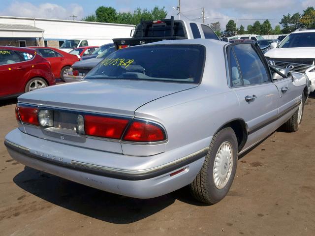 1G4HP52K2VH620413 - 1997 BUICK LESABRE CU SILVER photo 4