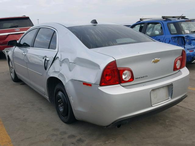 1G1ZD5E00CF227961 - 2012 CHEVROLET MALIBU 2LT SILVER photo 3