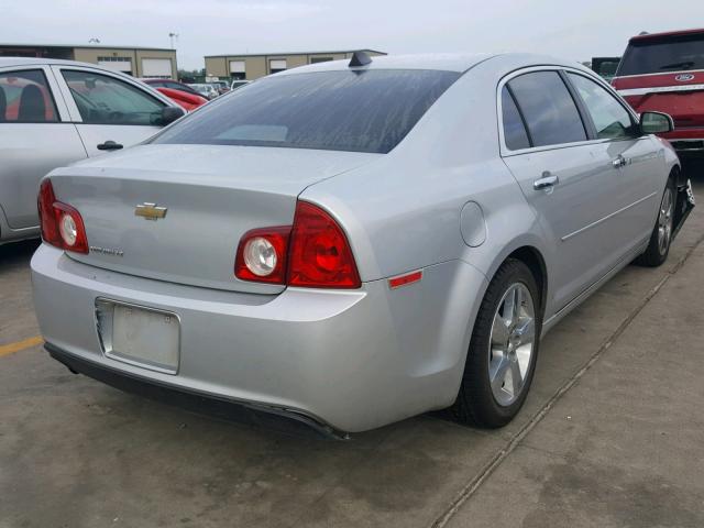 1G1ZD5E00CF227961 - 2012 CHEVROLET MALIBU 2LT SILVER photo 4