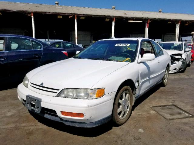 1HGCD725XRA035463 - 1994 HONDA ACCORD EX WHITE photo 2