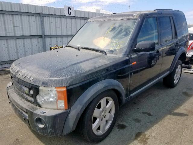 SALAG25488A458097 - 2008 LAND ROVER LR3 HSE BLACK photo 2