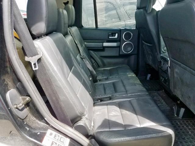 SALAG25488A458097 - 2008 LAND ROVER LR3 HSE BLACK photo 6