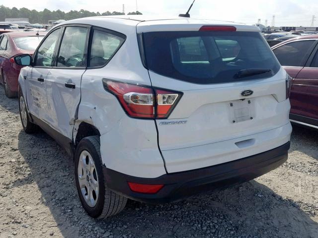 1FMCU0F78JUD38631 - 2018 FORD ESCAPE S WHITE photo 3