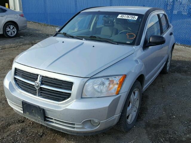 1B3HB48B77D514880 - 2007 DODGE CALIBER SX GRAY photo 2