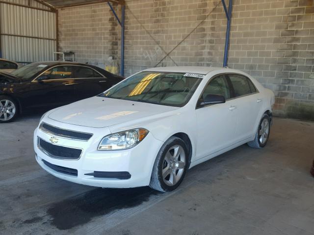1G1ZA5EU2BF157647 - 2011 CHEVROLET MALIBU LS 白色 照片 2