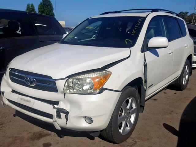 JTMBK31V785051721 - 2008 TOYOTA RAV4 LIMIT WHITE photo 2