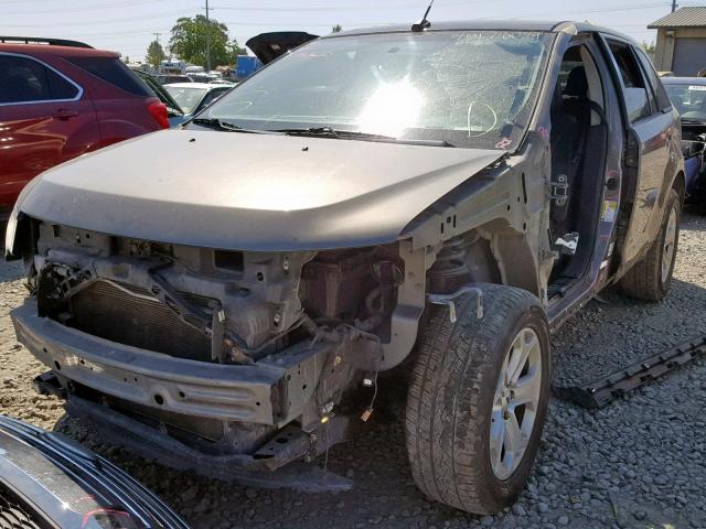 2FMDK4JC2CBA31406 - 2012 FORD EDGE SEL CHARCOAL photo 9