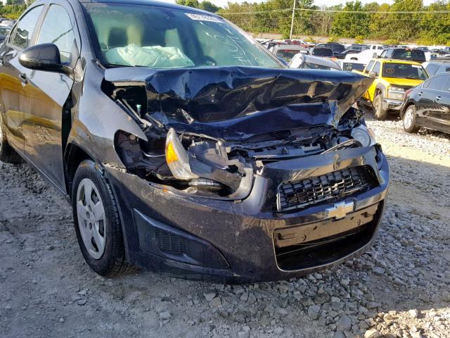 1G1JA5SH9F4209653 - 2015 CHEVROLET SONIC LS BLACK photo 9