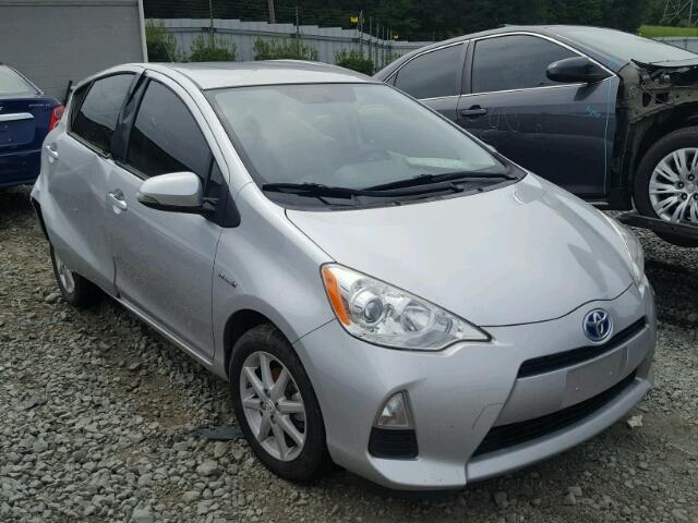 JTDKDTB36E1060503 - 2014 TOYOTA PRIUS C GRAY photo 1