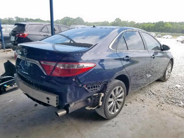 4T1BF1FK9FU946844 - 2015 TOYOTA CAMRY LE BLUE photo 4