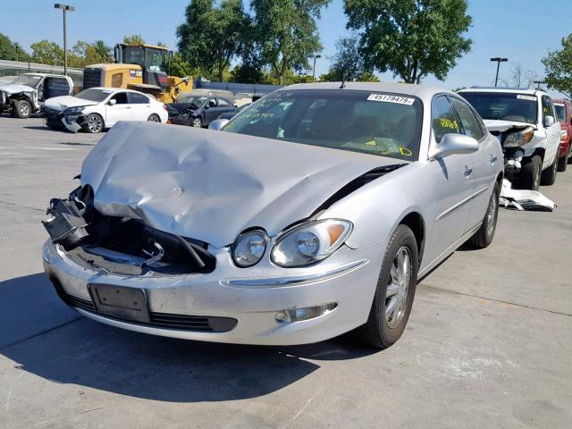 2G4WD532251208249 - 2005 BUICK LACROSSE C SILVER photo 2