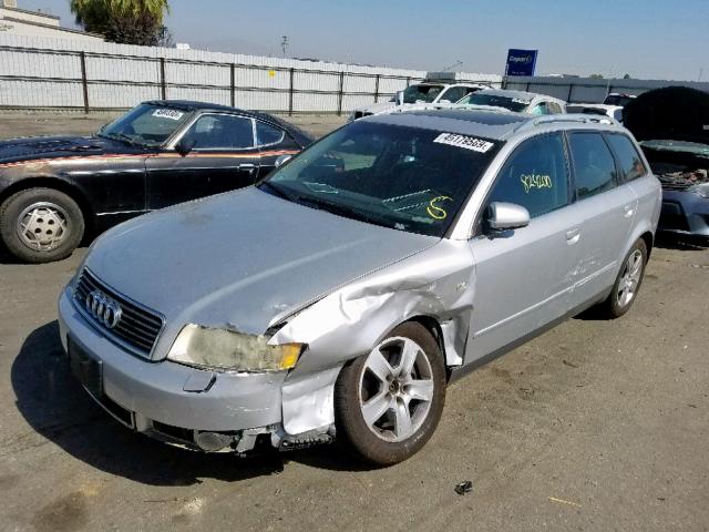 WAUVT68E12A174198 - 2002 AUDI A4 3.0 AVA SILVER photo 2