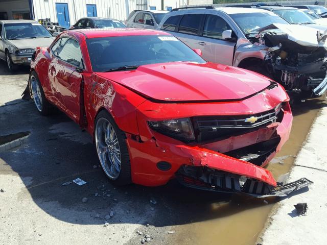 2G1FA1E33E9166518 - 2014 CHEVROLET CAMARO LS RED photo 1