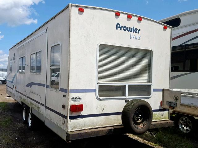 1EC2Y302822962570 - 2002 TRAIL KING PROWLER WHITE photo 3