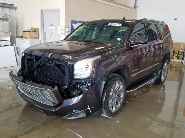 1GKS2CKJ9GR349436 - 2016 GMC YUKON DENA BLACK photo 2