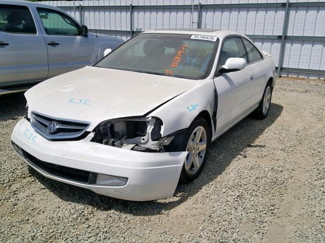 19UYA42611A004645 - 2001 ACURA 3.2CL TYPE WHITE photo 2
