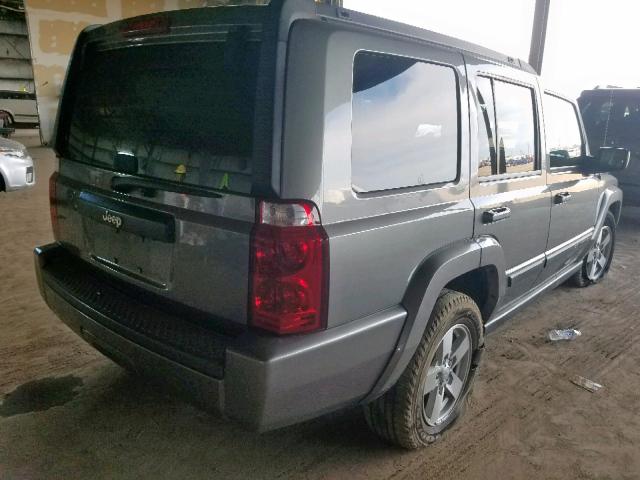 1J8HH48K38C142869 - 2008 JEEP COMMANDER 灰色 照片 4
