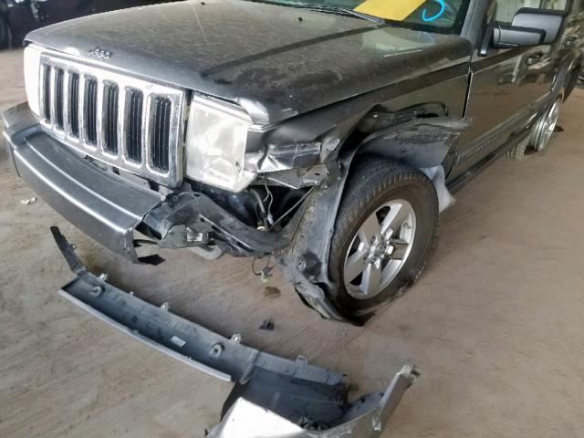 1J8HH48K38C142869 - 2008 JEEP COMMANDER 灰色 照片 9