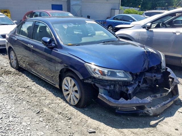 1HGCR2F89DA031826 - 2013 HONDA ACCORD EXL BLACK photo 1