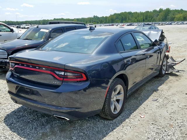 2C3CDXHG8JH166859 - 2018 DODGE CHARGER SX GRAY photo 4