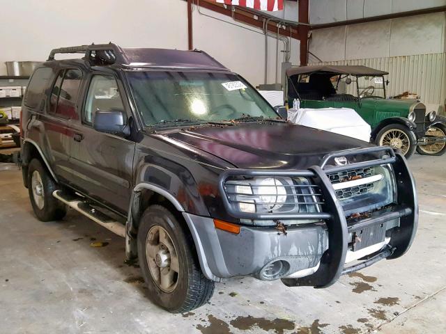 5N1ED28T63C676844 - 2003 NISSAN XTERRA XE BLACK photo 1