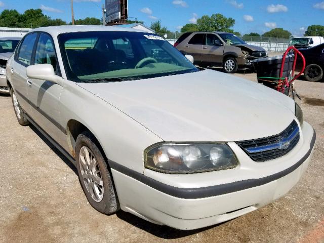 2G1WF52E639148963 - 2003 CHEVROLET IMPALA WHITE photo 1