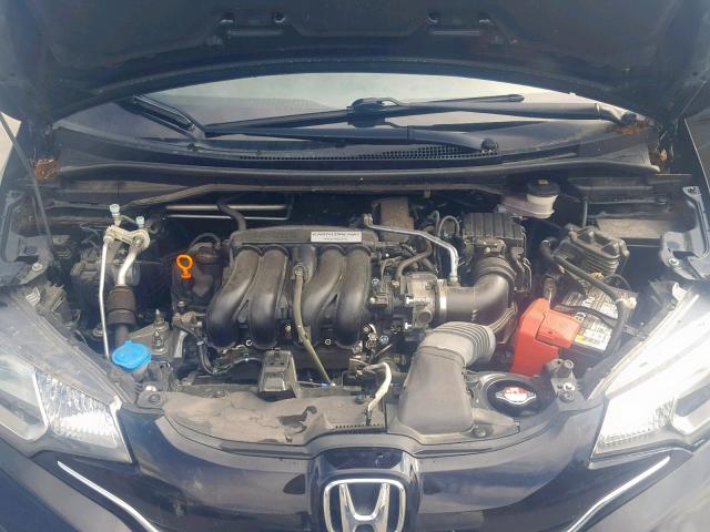 JHMGK5H76GX031163 - 2016 HONDA FIT EX BLACK photo 7