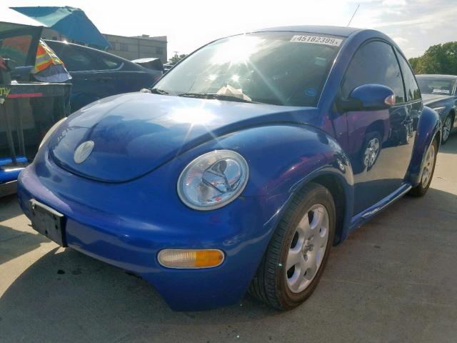 3VWCP21C43M436216 - 2003 VOLKSWAGEN NEW BEETLE ლურჯი ფოტო 2