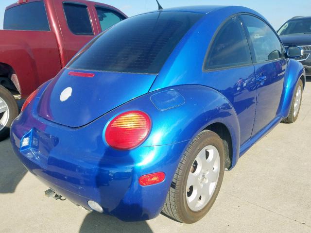 3VWCP21C43M436216 - 2003 VOLKSWAGEN NEW BEETLE ლურჯი ფოტო 4