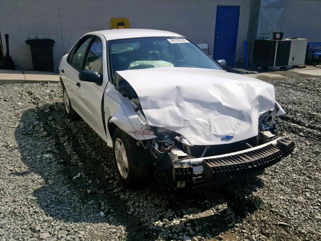 1G1JC524417158691 - 2001 CHEVROLET CAVALIER B WHITE photo 1