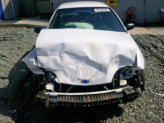 1G1JC524417158691 - 2001 CHEVROLET CAVALIER B WHITE photo 7