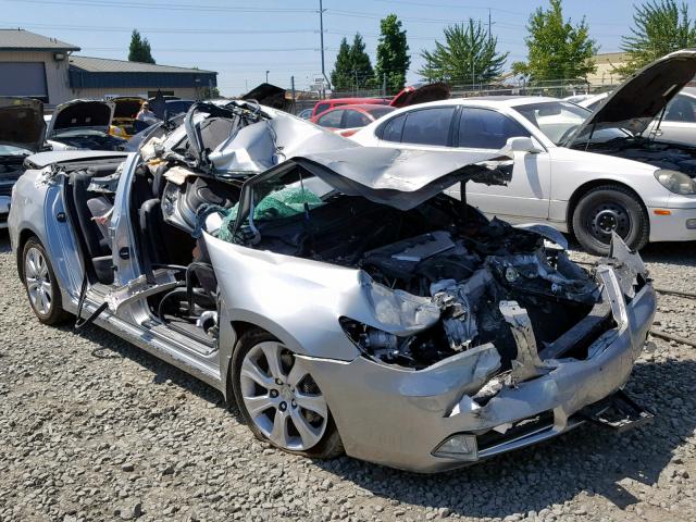 JH4KB2F62AC001370 - 2010 ACURA RL SILVER photo 1