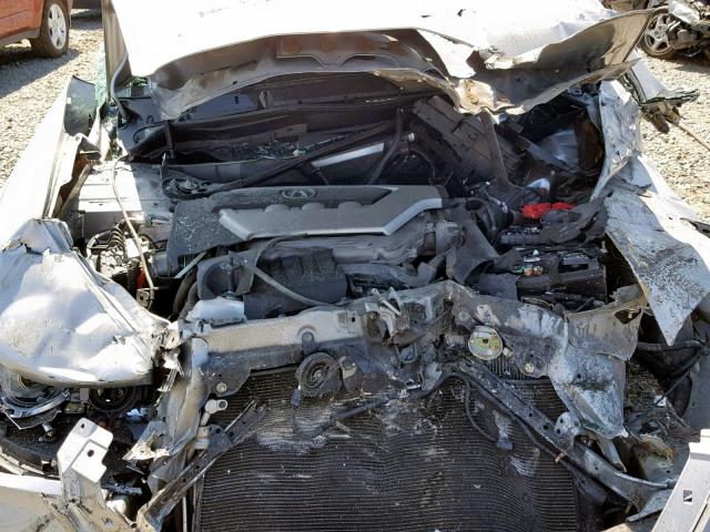 JH4KB2F62AC001370 - 2010 ACURA RL SILVER photo 7