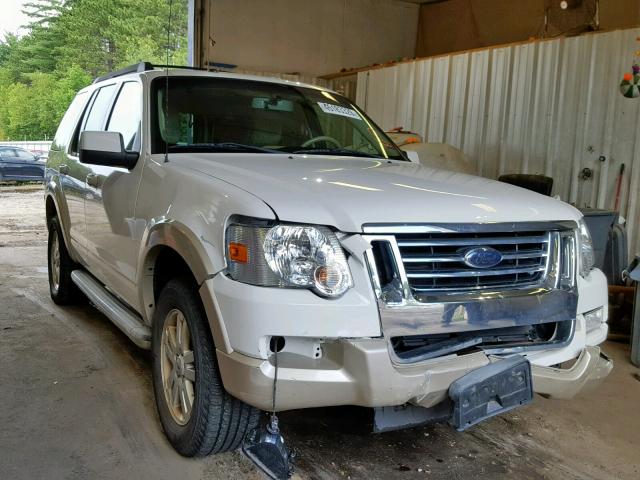 1FMEU7EE1AUA73522 - 2010 FORD EXPLORER E WHITE photo 1