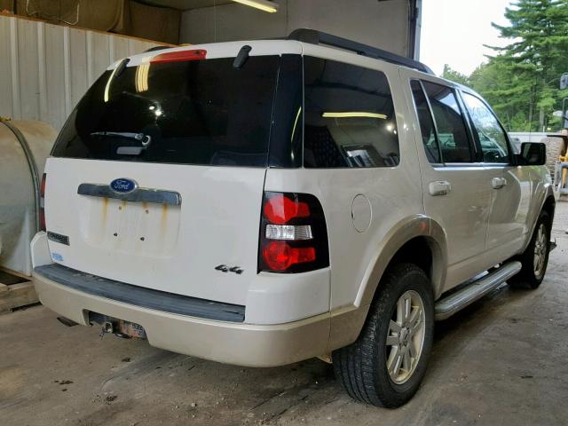 1FMEU7EE1AUA73522 - 2010 FORD EXPLORER E WHITE photo 4