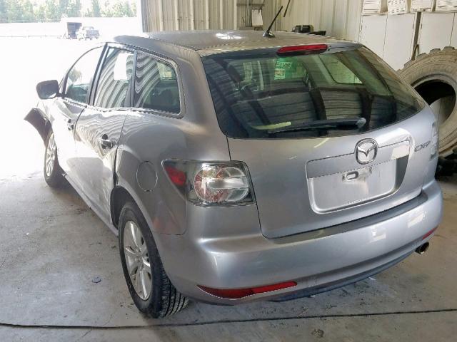 JM3ER2W53A0349155 - 2010 MAZDA CX-7 SILVER photo 3