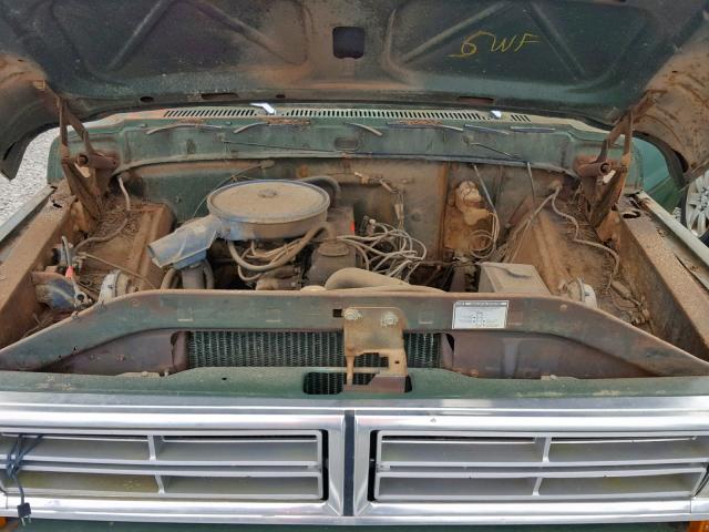 F10ACN28866 - 1972 FORD PICK UP GREEN photo 7