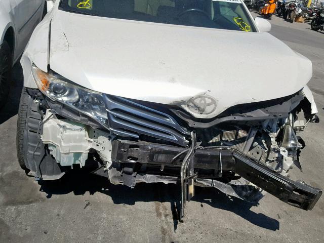 4T3ZK3BB2AU033743 - 2010 TOYOTA VENZA WHITE photo 9