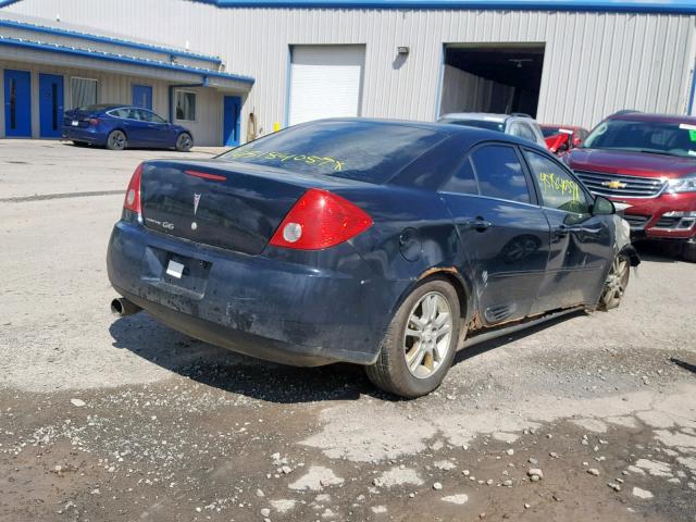 1G2ZF55B964216190 - 2006 PONTIAC G6 SE BLACK photo 4