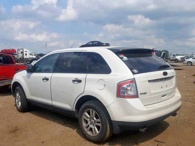 2FMDK36C69BA47278 - 2009 FORD EDGE SE WHITE photo 3