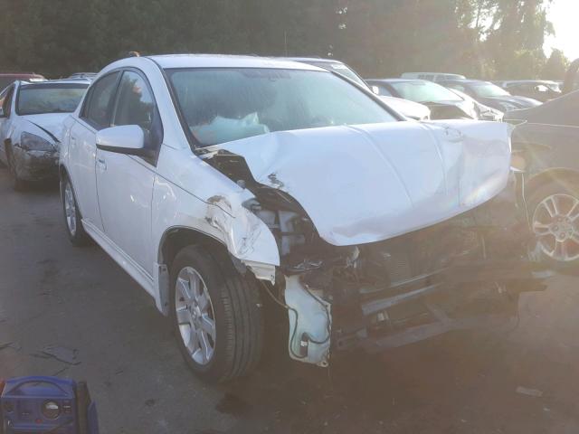 3N1AB6AP6AL703591 - 2010 NISSAN SENTRA 2.0 WHITE photo 1