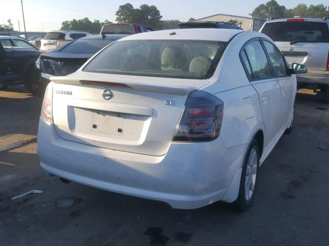 3N1AB6AP6AL703591 - 2010 NISSAN SENTRA 2.0 WHITE photo 4