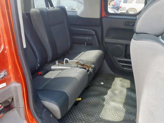 5J6YH28533L008646 - 2003 HONDA ELEMENT EX ORANGE photo 6