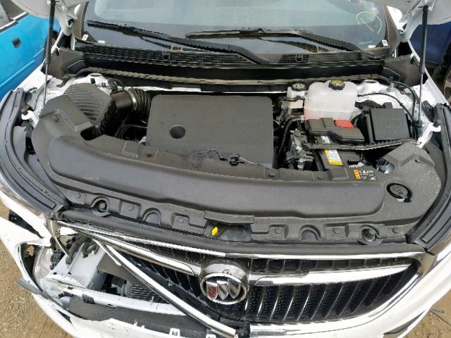 5GAERBKWXKJ295115 - 2019 BUICK ENCLAVE ES WHITE photo 7