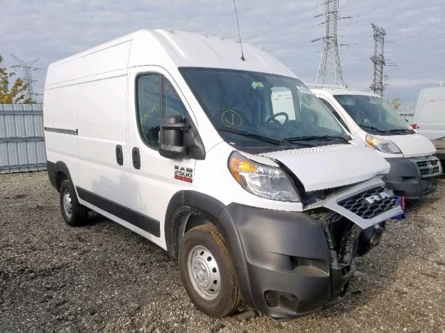 3C6TRVCG1KE539561 - 2019 RAM PROMASTER 白色 照片 1