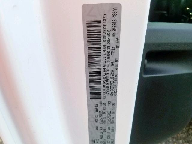 3C6TRVCG1KE539561 - 2019 RAM PROMASTER 白色 照片 10