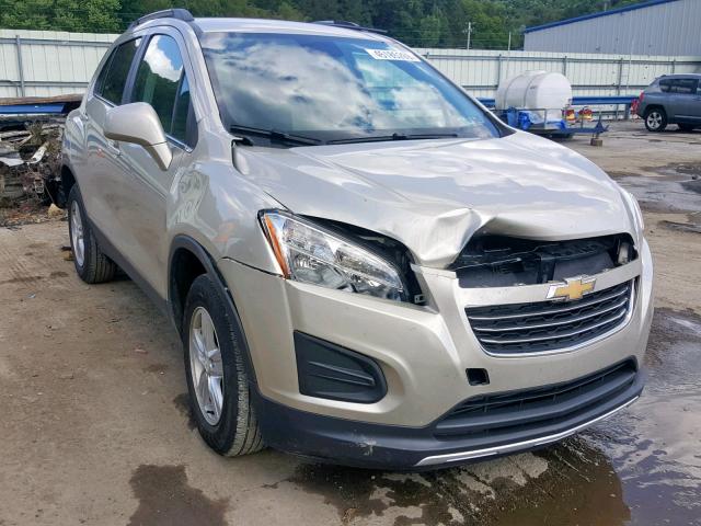 3GNCJPSB2GL215790 - 2016 CHEVROLET TRAX 1LT GOLD photo 1